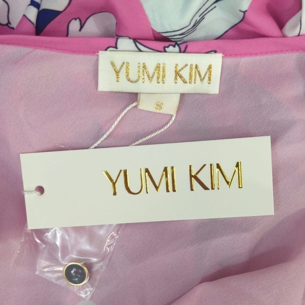 REVOLVE | Yumi Kim One Shoulder Eastern Garden Pink Mini Dress | SMALL - Picture 10 of 11